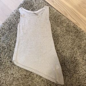 Sweater tank top